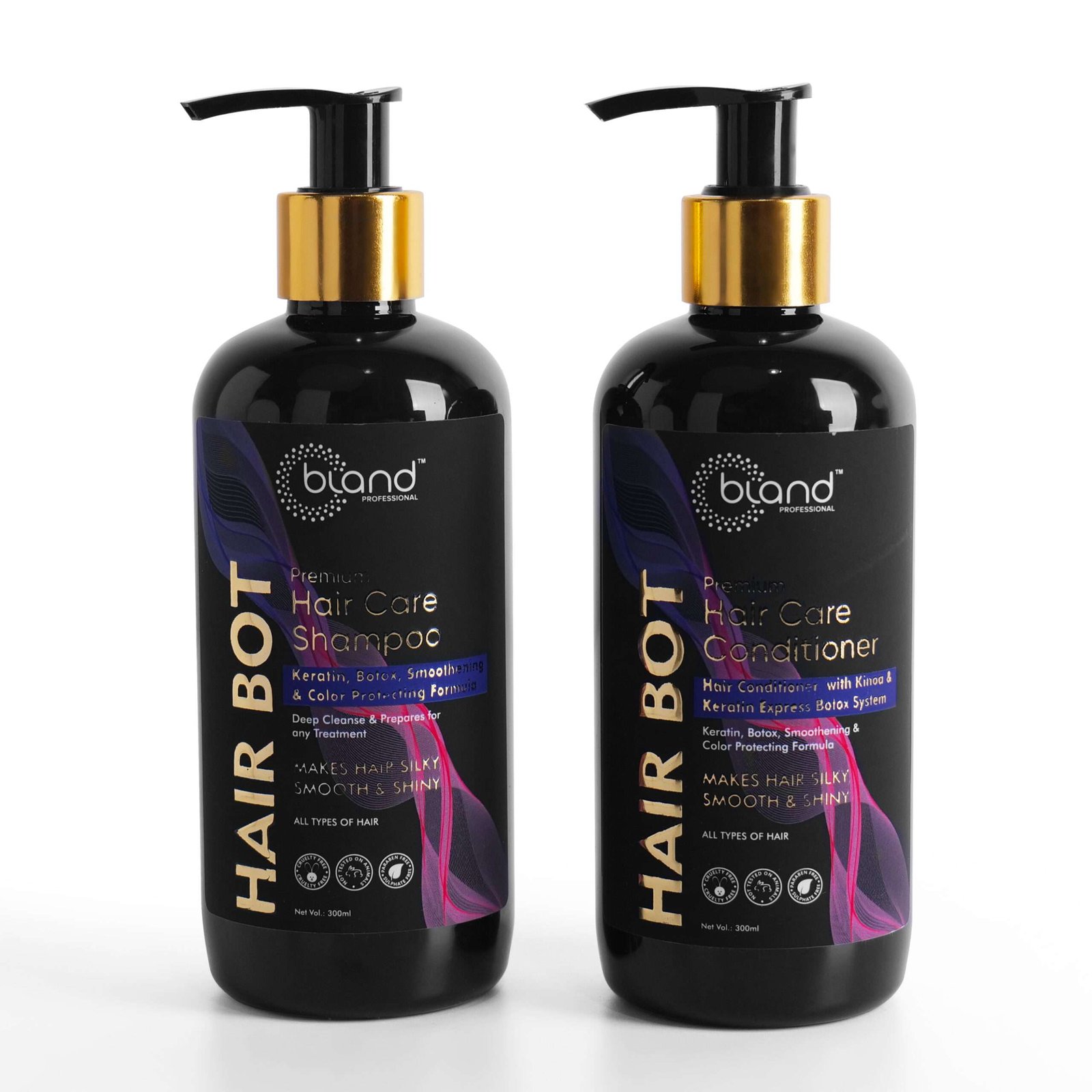 Hair Botox Premium Hair Care Shampoo & Conditioner Combo